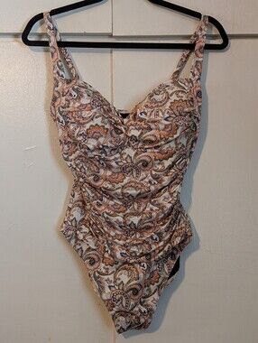 Simply Swim Paisley Bathing Suit